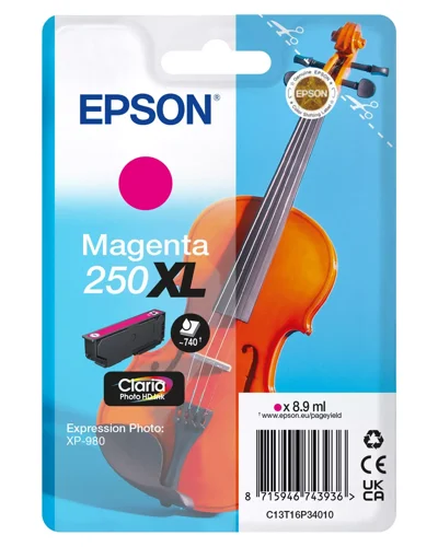 Epson Magenta 250XL Violin Ink C13T16P34010