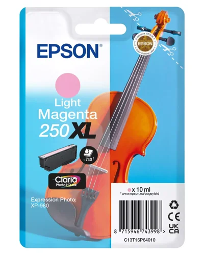 Epson Light Magenta 250XL Ink C13T16P64010