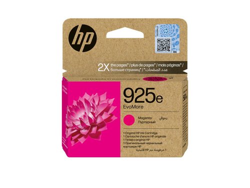 HP 925e EvoMore Magenta Ink 4K0W1PE