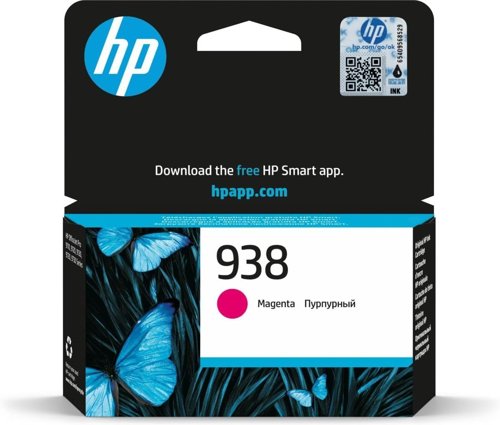 HP 938 Magenta Ink Cartridge 4S6X6PE