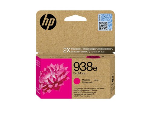 HP 938e EvoMore Magenta Ink 4S6Y0PE