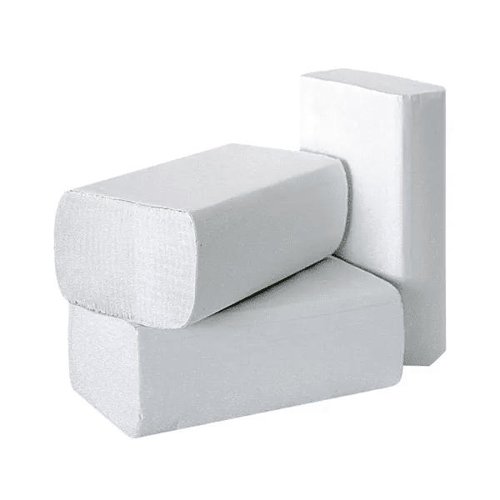 2 Ply white Z fold hand towels x 3000