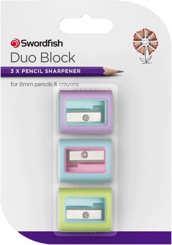 Snopake Duo Block Blister- 20 Blisters of 3