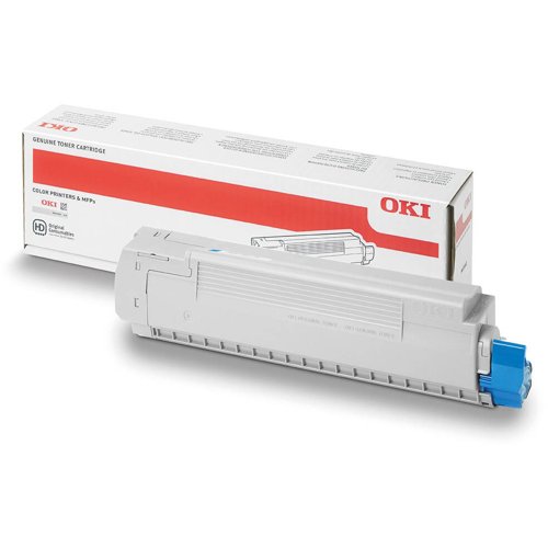 OKI 09006261 Toner-kit Cyan 2.000 pages ISO/IEC 19752 for OKI MC 554 9006261