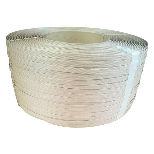 Strapping, Paper, thickness: 1.000 mm 12 mm x 1500.00 m, core diameter: 190 mm breaking strength: re