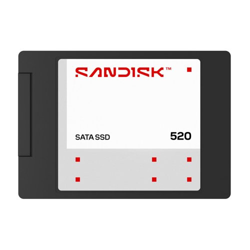 Sandisk 520 SATA SSD - 500GB SDSS51500GAB-000G0