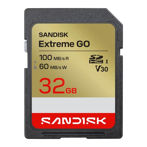 Sandisk EXTREME GO SD UHS-I CARD - 032GB