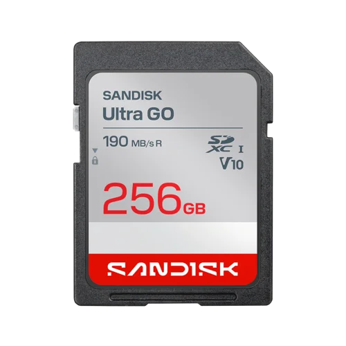 Sandisk Ultra GO 256 GB SDXC UHS-I 190 MB/s Class 3 (U3) V10