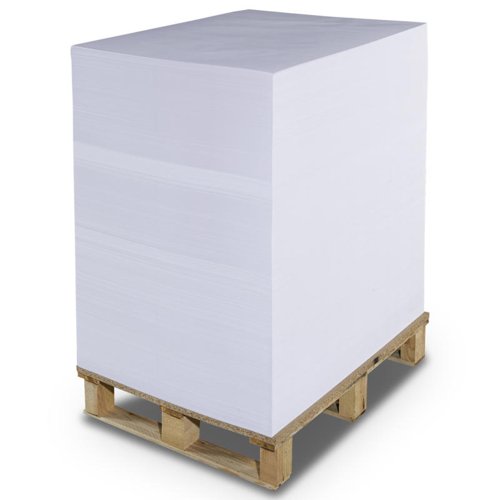 Nautilus SuperWhite 100% recycled 80gsm 640 x 900mm SRA1 long grain bulk