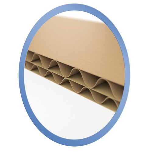 Corrugated Cardboard Box inn 800 x 400 x 650mm 125 BC-flute FEFCO 0201 boxed Pack of 10 FSC Mix 70%