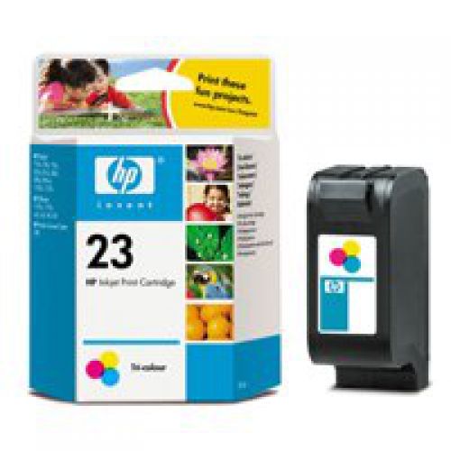 HP 23 Inkjet Cartridge Page Life 620pp Colour C1823DE