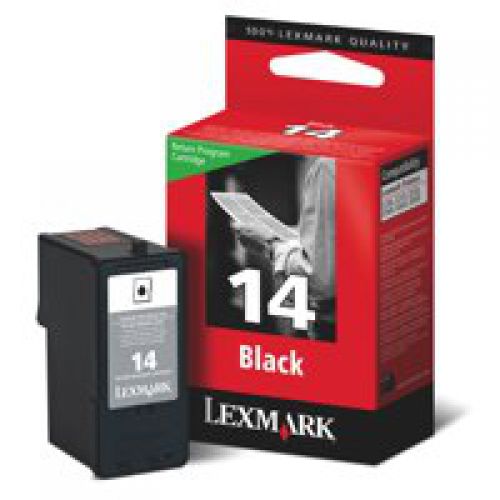 Lexmark No.14 Black Return Prog Cartridge Z2320