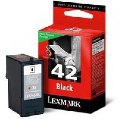 Lexmark No.42 Black Prebate Cartridge