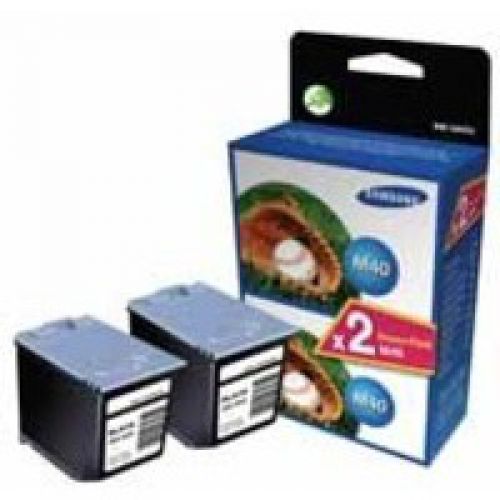 Samsung Black Ink Cartridge M40 Twin Pack