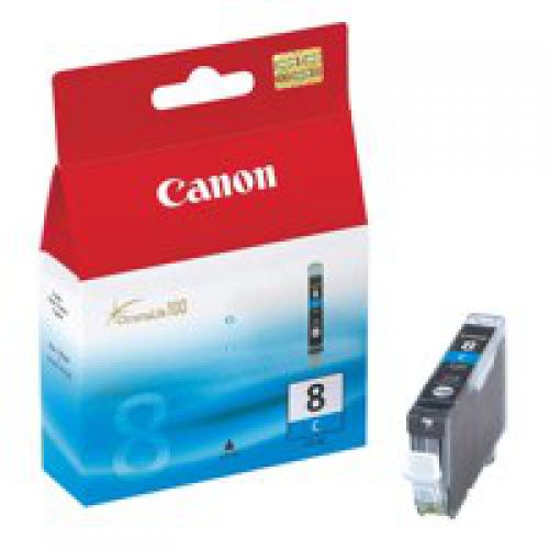 Canon CLI8C Cyan Standard Capacity Ink Cartridge 13ml - 0621B001 CACLI8C