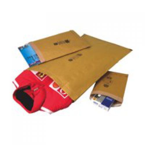 Jiffy Green Padded Bag Size 4 225x343mm(Internal Size) Peel and Seal 61446 [Box 100]