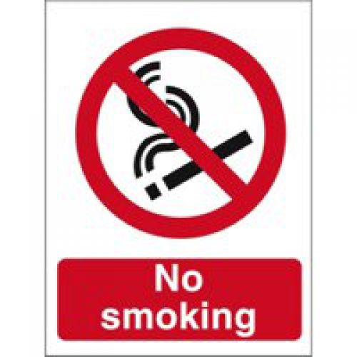 Stewart Superior No Smoking Sign 150x200mm - P089SAV-A5