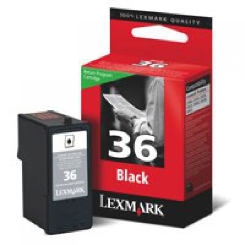 Lexmark No.36 Black Ret Prog Cartridge Z2420