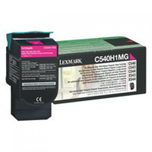 Lexmark C540H1MG Magenta Toner 2K