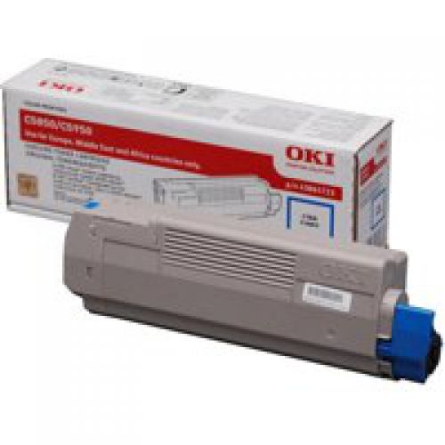 OKI C5850 Cyan Toner 6K