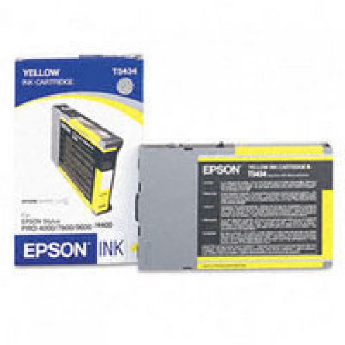 Epson C13T543400 T5434 Yellow Ink 110ml