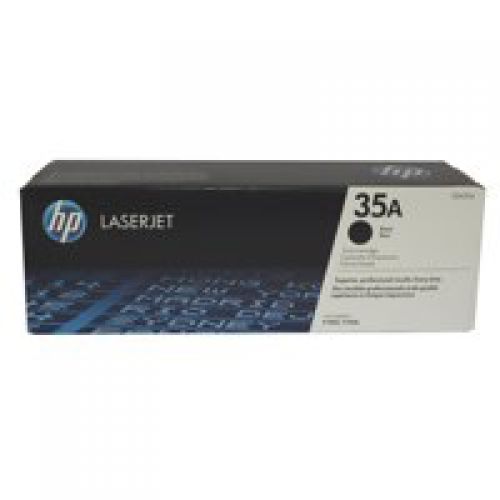 HP 35A Black Standard Capacity Toner Cartridge 1.5K pages for HP LaserJet P1005/P1006 - CB435A