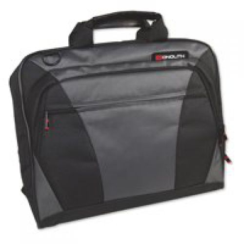 Monolith Nylon Laptop Messenger Bag for up to 15.6 inch Laptops HMBlack/Grey 2400