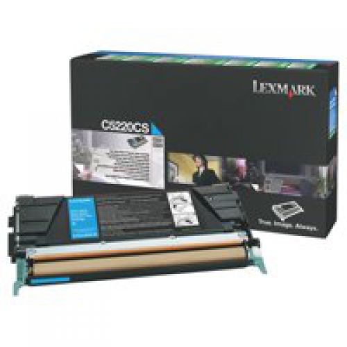 Lexmark C522N/C524 Cyan Return Prog Toner