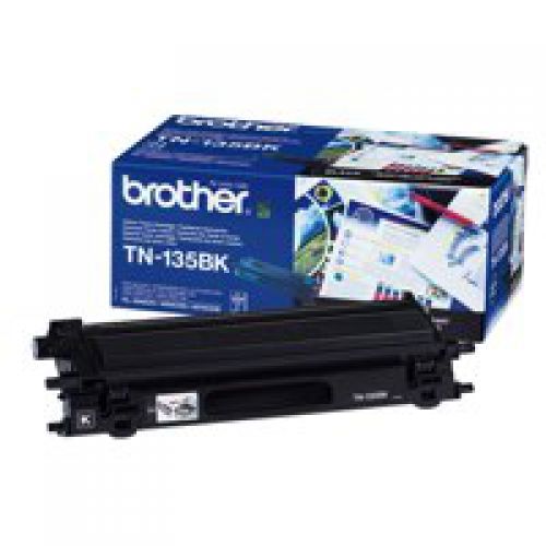 Brother Black Toner Cartridge 5k pages - TN135BK