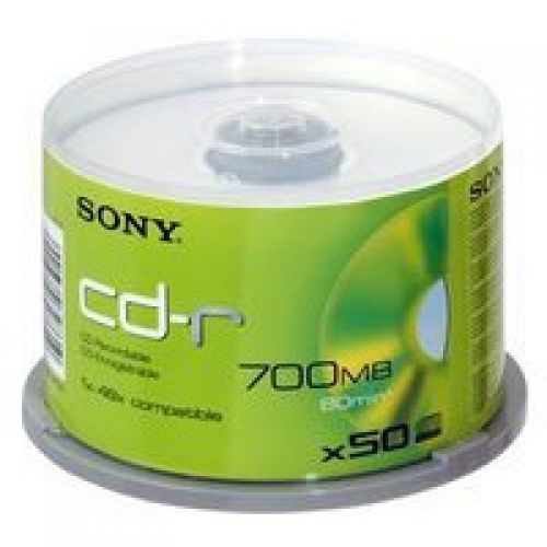 Sony CD-R 80M 700Mb 50 Pack Spindle