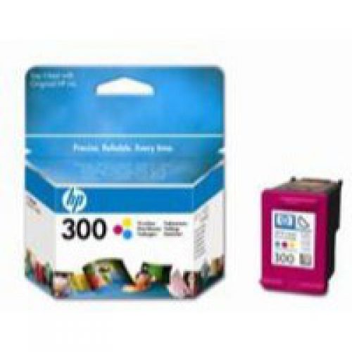 HP 300 Tricolour Standard Capacity Ink Cartridge 4ml - CC643EE
