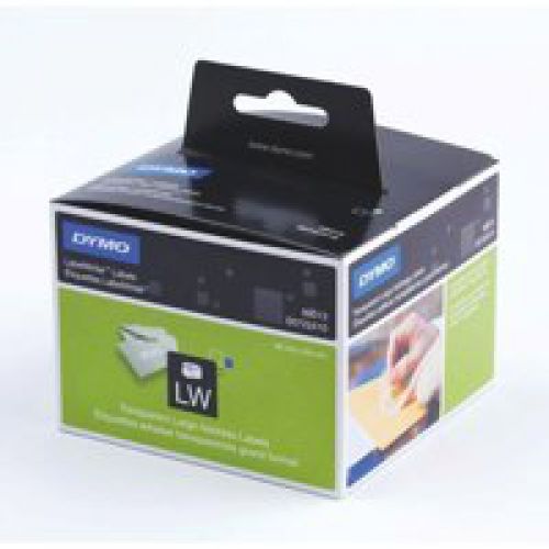 Dymo LabelWriter Large Address Label 36x89mm 260 Labels Per Roll Clear Plastic - S0722410