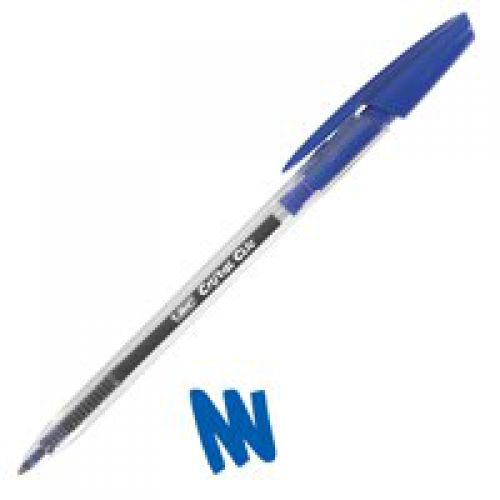 Bic Cristal Grip Ballpoint Medium Blue Pens 20's