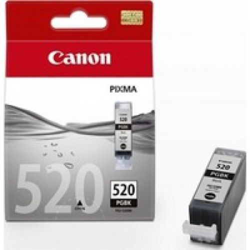Canon PGI520BK Black Standard Capacity Ink Cartridge 19ml - 2932B001