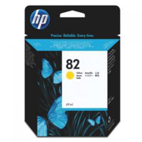 HP CH568A NO82 INK CARTRIDGE 28ML YELLOW