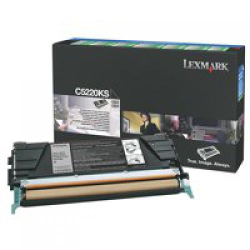 Lexmark C522N/C524/53X Black Return Prog Toner