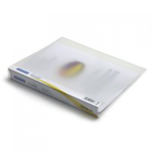 29499RA - Rapesco Ring Binder Polypropylene 2 O-Ring A4 25mm Rings Bright Transparent Clear (Pack 10) - 0715