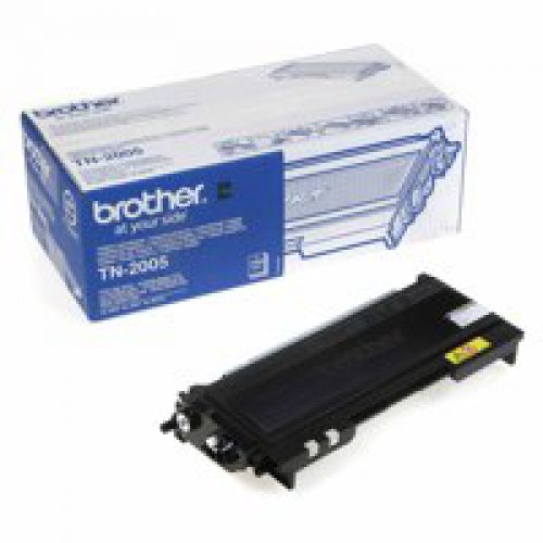 Brother Black Toner Cartridge 1.5k pages - TN2005