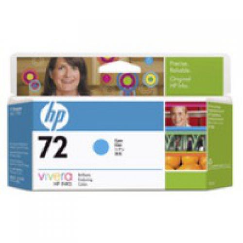 HP C9371A 72 Cyan Ink 130ml