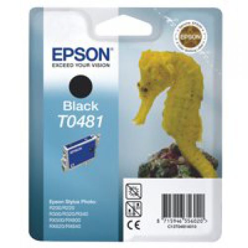 Epson C13T04814010 T0481 Black Ink 13ml