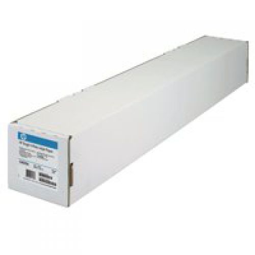 HP Inkjet Paper 90gsm 24 inch Roll 610mmx45.7m Bright White C6035A