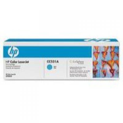 HP 304A Cyan Standard Capacity Toner 2.8K pages for HP Color LaserJet CM2320/CP2025 - CC531A