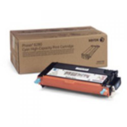 Xerox 106R01392 (Yield: 5,900 Pages) Cyan Toner Cartridge