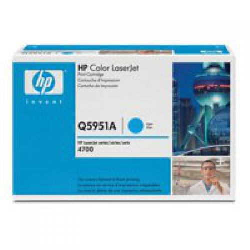 HP 643A Standard Capacity Contract Toner Cartridge 10K pages for HP Color LaserJet 4700 - Q5951A
