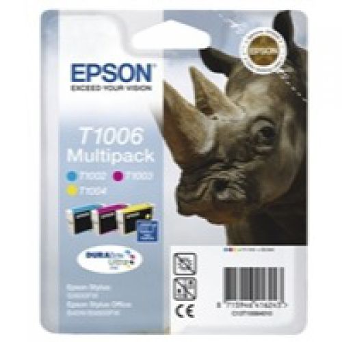 Epson C13T10064010 T1006 Colour Ink 3x11ml Multipack