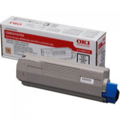 OKI C5850 BLACK TONER 8k