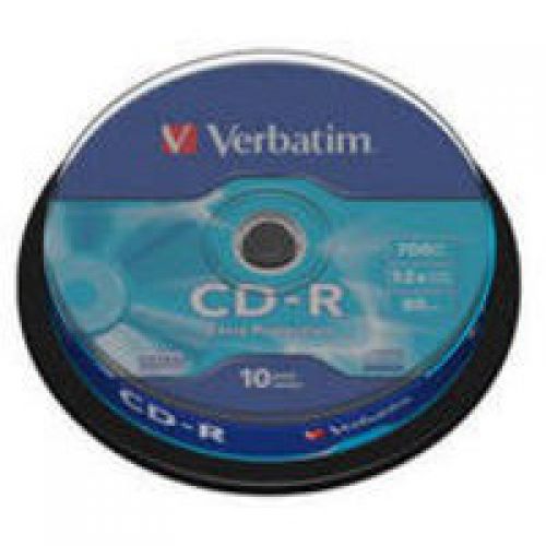Verbatim CD-R 700MB 52X Extra Protection Surface 43437