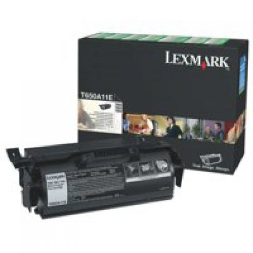 Lexmark Black Toner Cartridge 7K pages - T650A11E