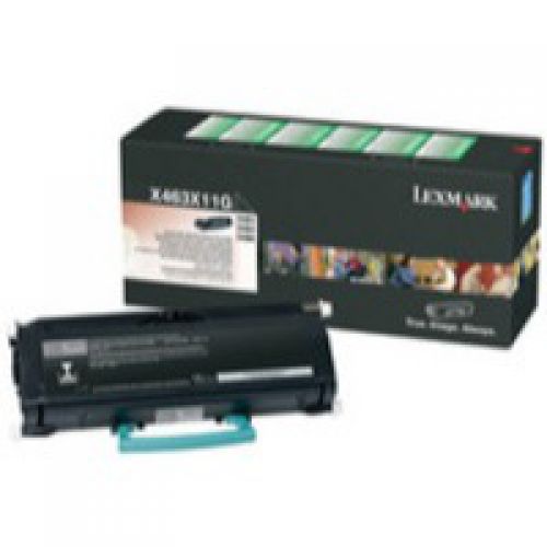 Lexmark Rtn Prog Extra High Cap Laser Toner Cart Page Life 9000pp Black [for X363/364/466] X463X11G