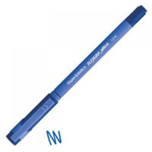 Paper Mate Flexgrip Capped Medium Blue PK12